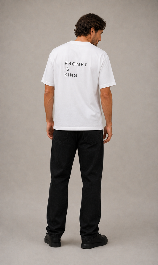 Prompt is King Tee — Back Print