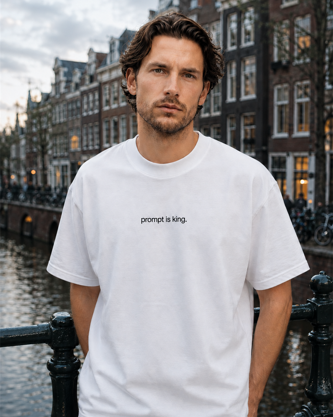 Prompt is King Tee — Chest print