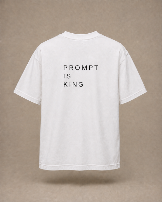 Prompt is King Tee — Back Print